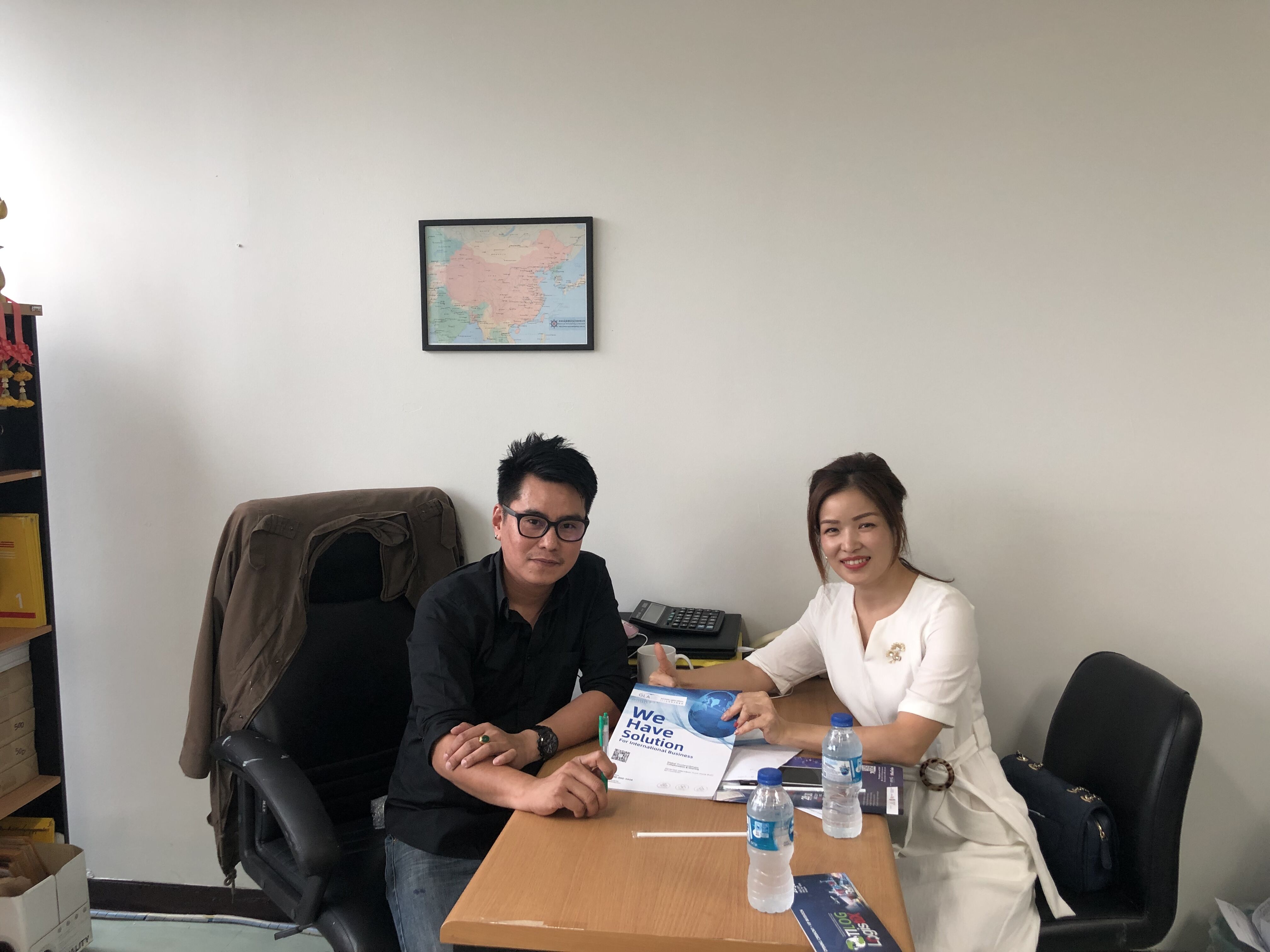 Mr. Andy with Mrs. Grace Sun Mr. Andy with Mrs. Grace Sun